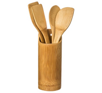 Houten lepelset van 4