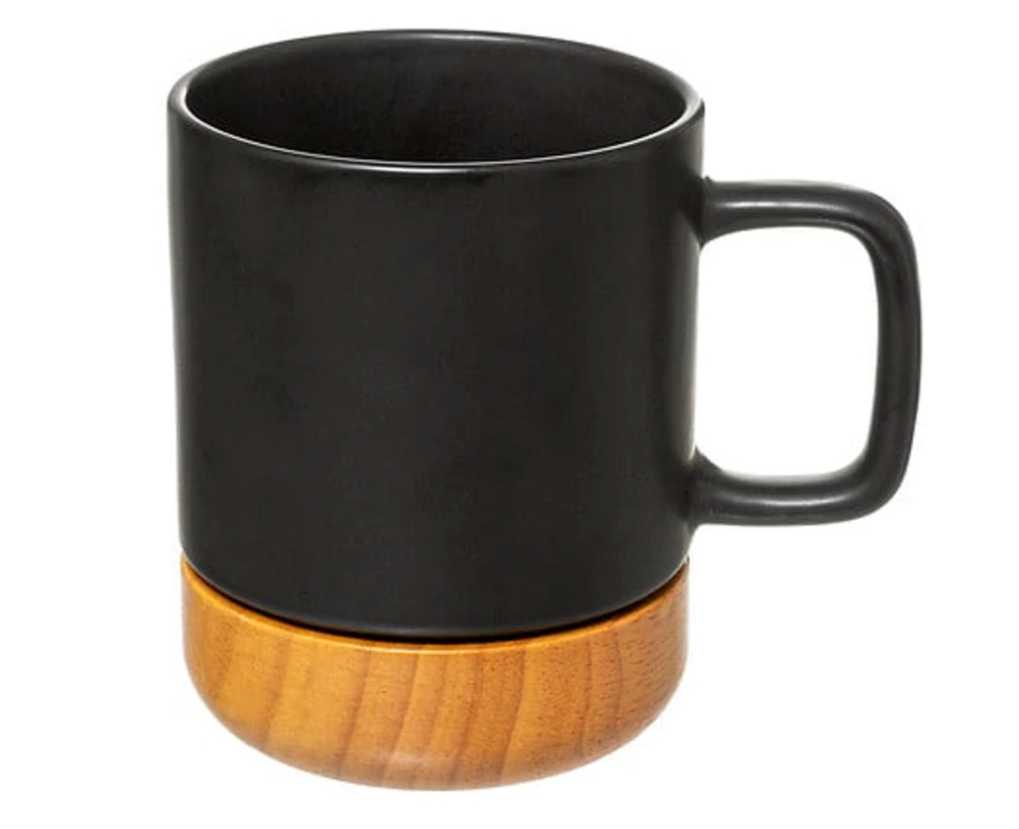 Mok (Zwart) met onderzetter