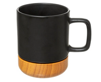 Mok (Zwart) met onderzetter