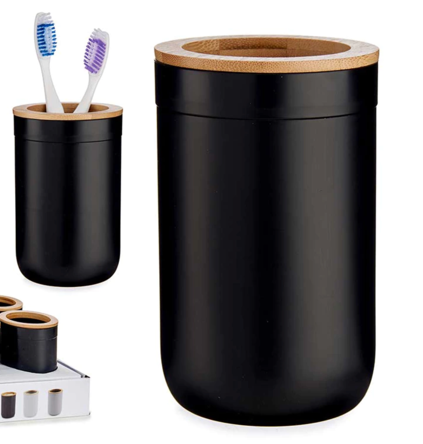 Tandenborstelhouder Zwart