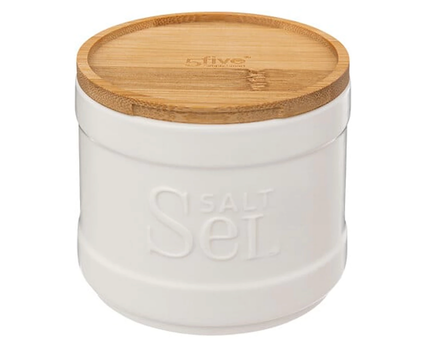 Voorraadpot Zout (Rond)