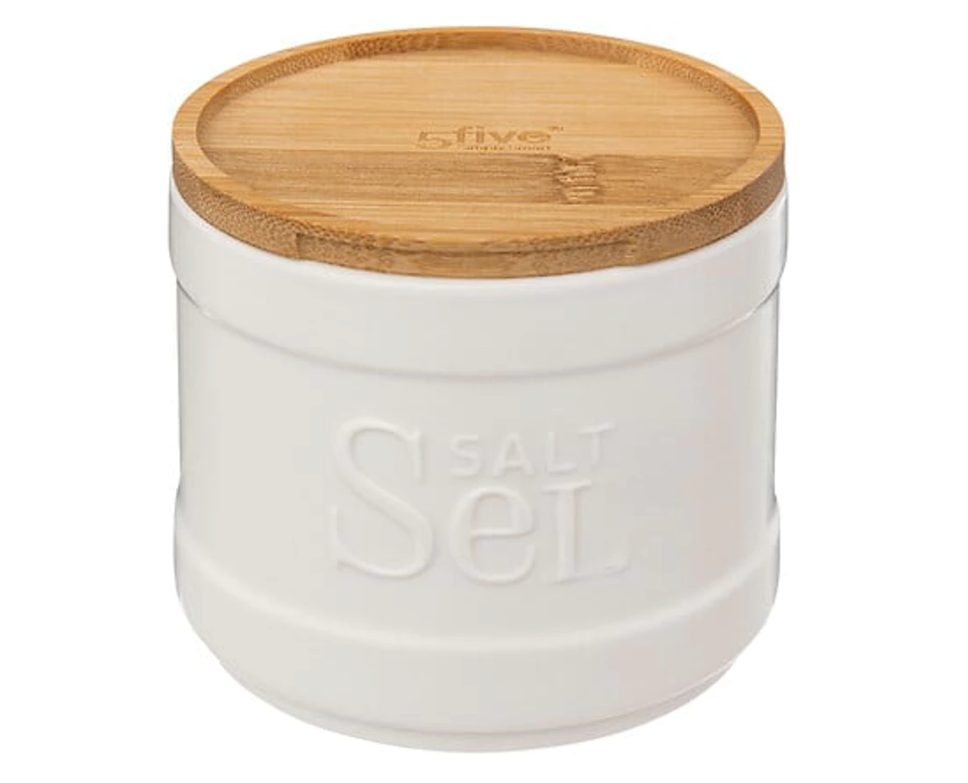 Voorraadpot Zout (Rond)