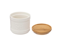 Voorraadpot Zout (Rond)